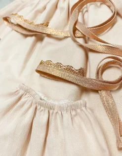 | Little Fairy Costume In Linen Ecru For Child and Doll>Minikane Sale