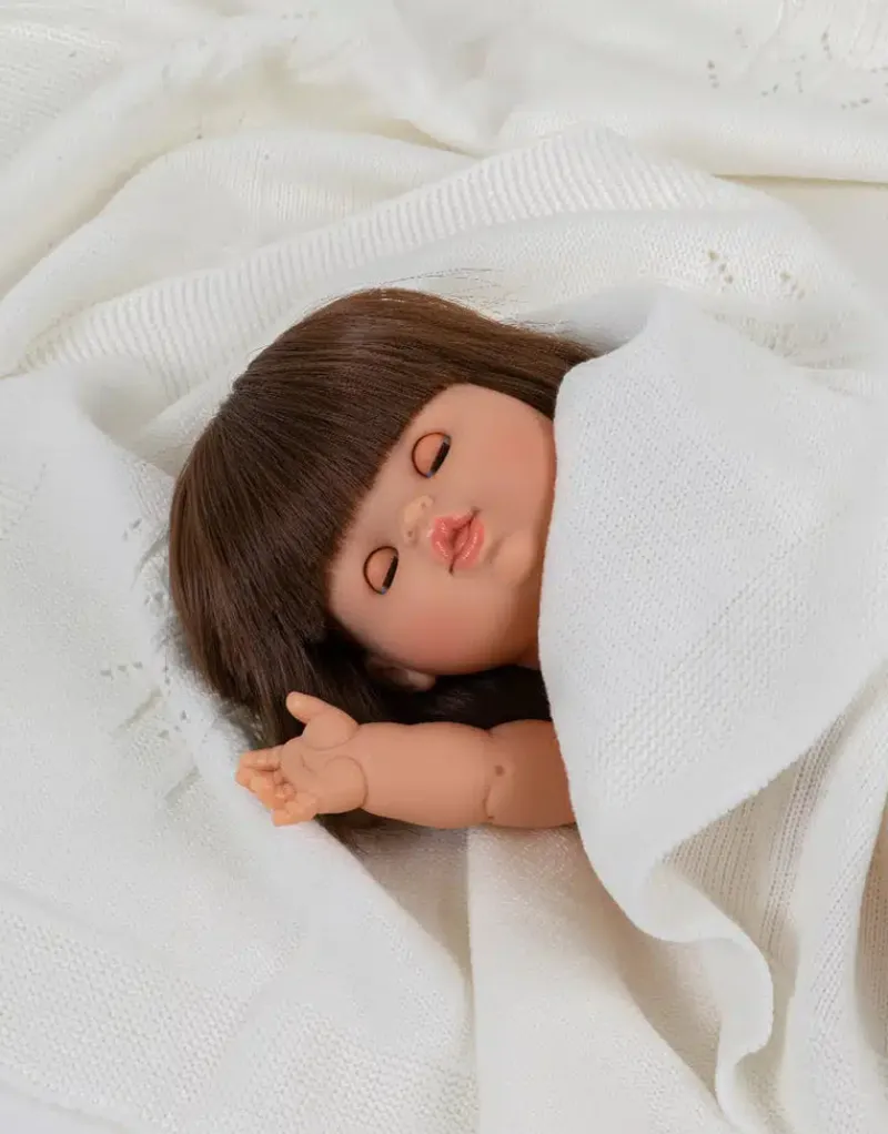 Baby Doll With Sleeping Eyes (13") - Chloe (Clothing Sold Separately)>Minikane New