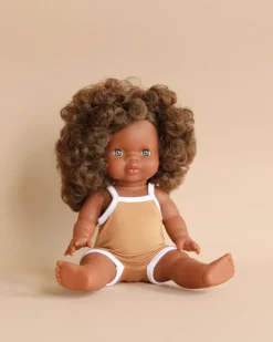 Clothed Standing Doll (14") - Charlie>Minikane Sale