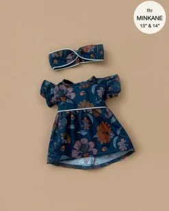 Doll Clothing | Daisy Dress & Headband in Cotton - Joëlle>Minikane Hot