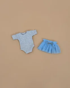 Doll Clothing | Josepha Set: Blue Bodysuit & Tutu>Minikane Sale
