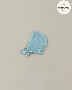 Doll Clothing | Élie Knit Bonnet - Blue>Minikane Fashion