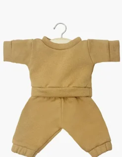 Doll Clothing | Liam Set in Fleece - Camel>Minikane Sale