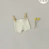Doll Clothing | Vito Shorts in Knit Wool - Cream>Minikane New