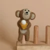 Monkey Holding Banana Finger Puppet>Deer Harbour Design Online