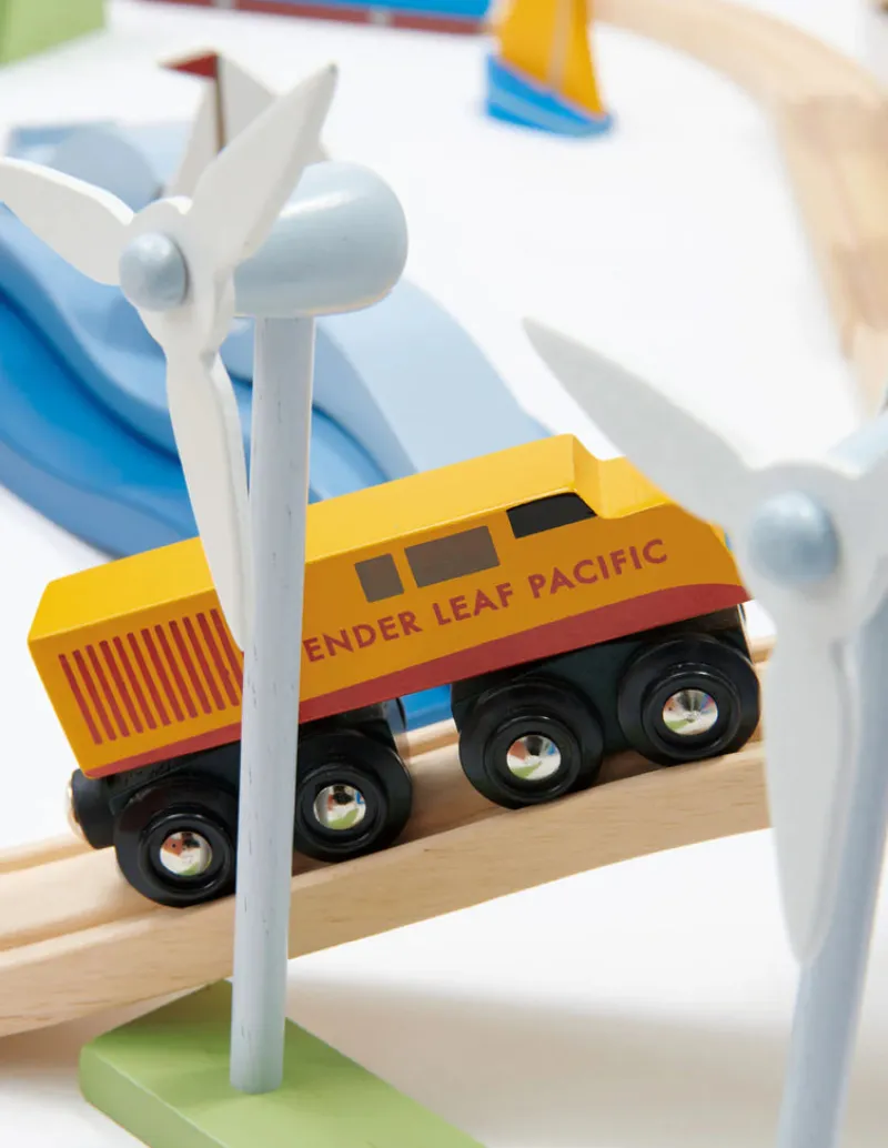 Mountain View Train set>Tender Leaf Toys Online