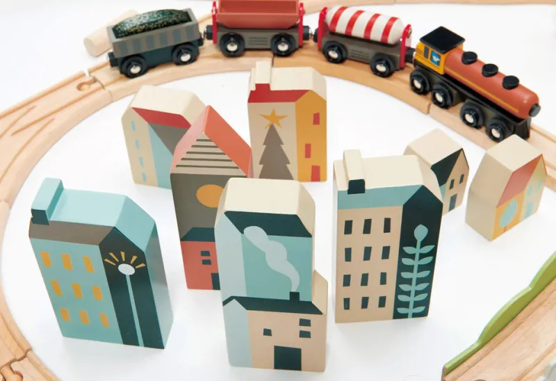 Mountain View Train set>Tender Leaf Toys Online