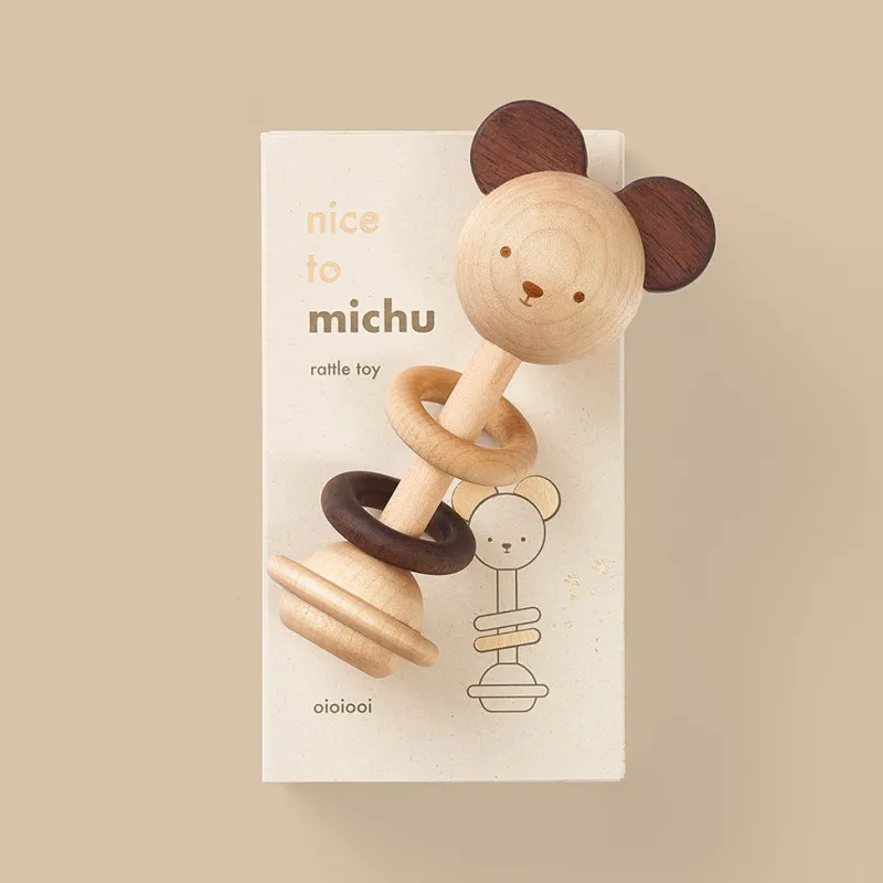 Nice to Michu Baby Rattle>Oioiooi Fashion
