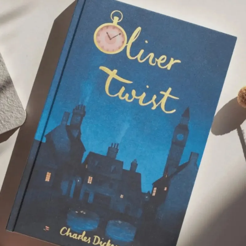 Oliver Twist | Dickens | Collector's Edition | Hardcover Book>Marble City Press Fashion