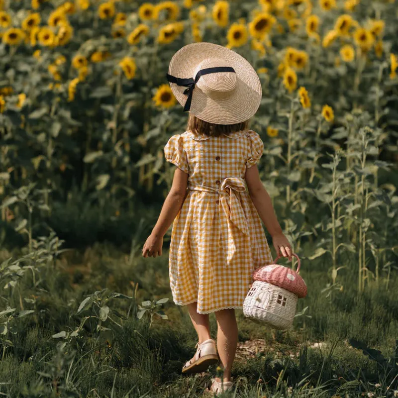 | Mushroom Basket - Pink>Olli Ella Discount