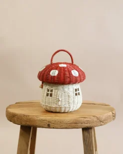 | Red Mushroom Basket>Olli Ella Best