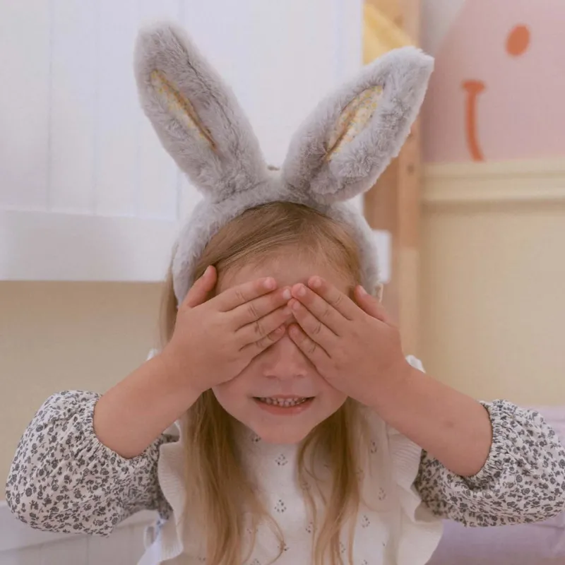 Fluffle Bunny Headband - Smoke>Olli Ella Outlet