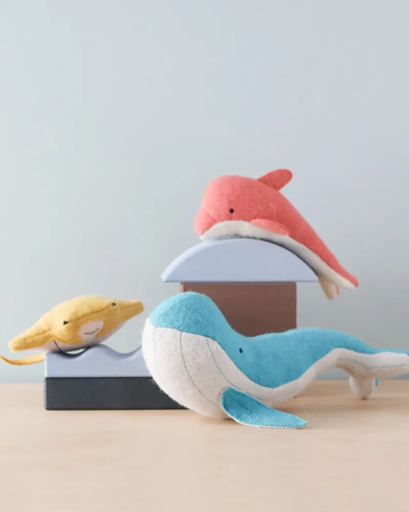Holdie Folk Felt Ocean Animals>Olli Ella Outlet