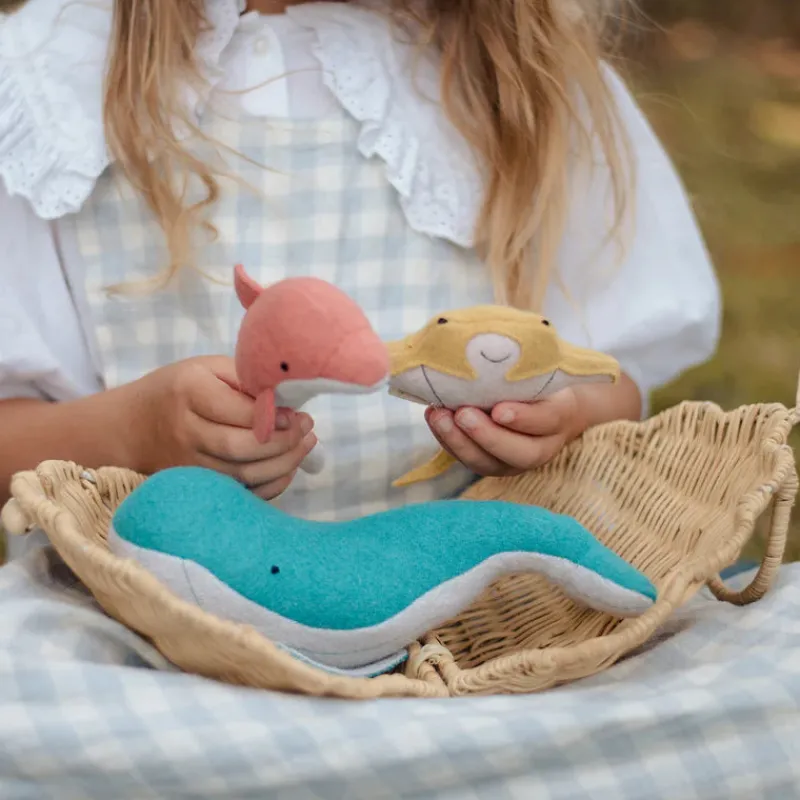 Holdie Folk Felt Ocean Animals>Olli Ella Outlet