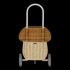 Rattan Mushroom Luggy - Natural><noscript><img width=