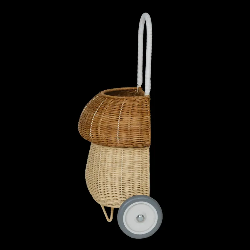 Rattan Mushroom Luggy - Natural>Olli Ella Sale
