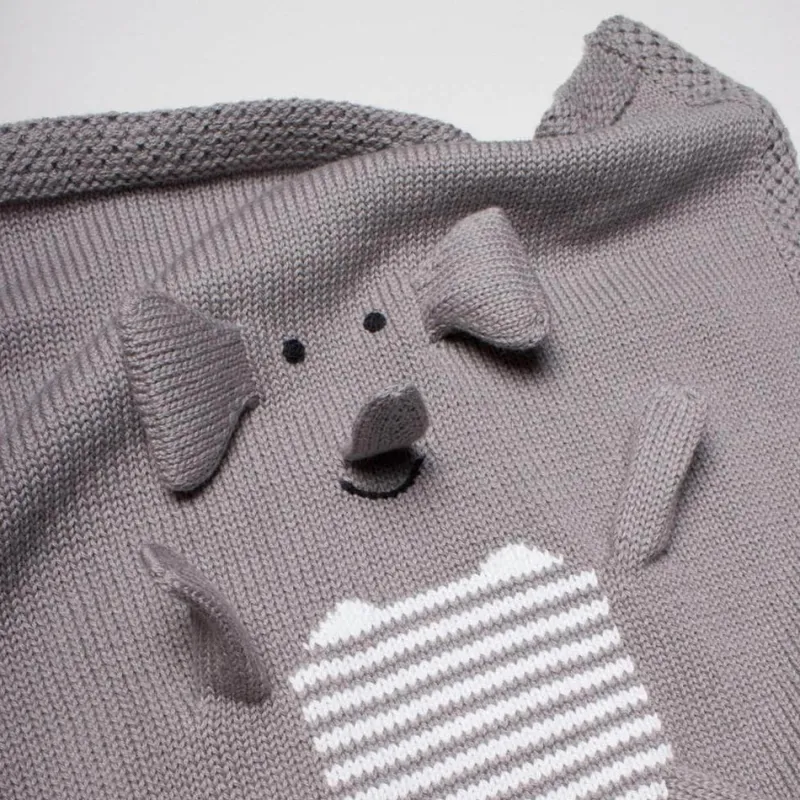 Organic Baby Lovey Blanket - Elephant>Estella Hot