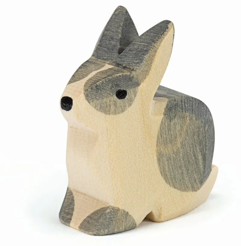 Black & White Rabbit - Sitting>Ostheimer Hot