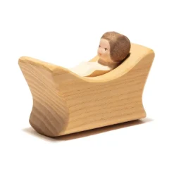 Child In Cradle>Ostheimer Fashion