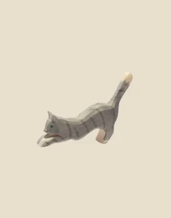 Gray Cat, Jumping>Ostheimer Online