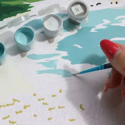 Paint By Number Kit - Picnic in Étretat by Ananya Bhandari><noscript><img width=