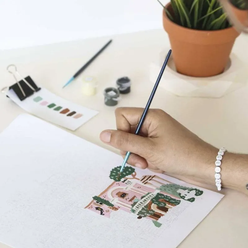 Paint By Number Kit - Rome>La Petite Épicerie Clearance