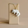 Polar Fox Necklace>Camp Hollow New