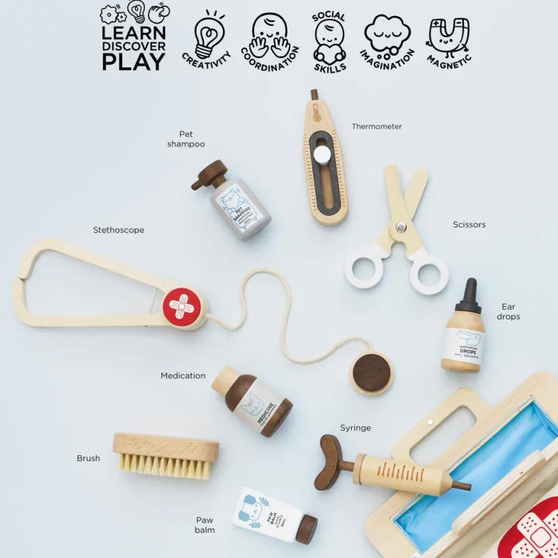 Pretend Play Animal Vet Set>Le Toy Van, Inc. Clearance