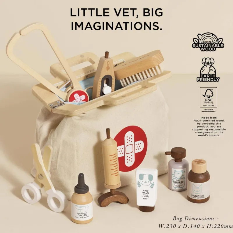 Pretend Play Animal Vet Set>Le Toy Van, Inc. Clearance