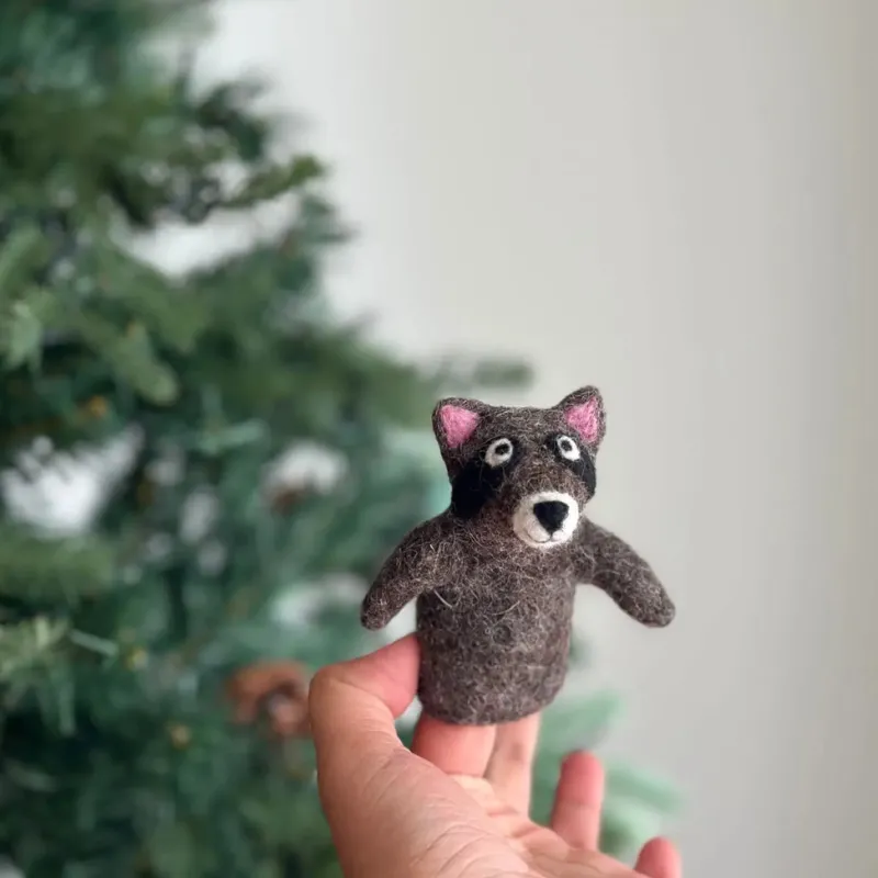 Raccoon Finger Puppet>Deer Harbour Design Discount