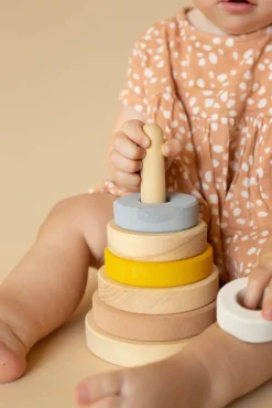 | Handmade Pyramid Tower Stacker - Sand><noscript><img width=