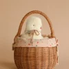 Rattan Berry Basket With Lining – Gumdrop>Olli Ella Outlet
