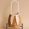 Rattan Bunny Luggy With Lining – Gumdrop>Olli Ella Outlet