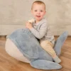 Ride-On Whale Pouf>Little Lamb Kind Fashion