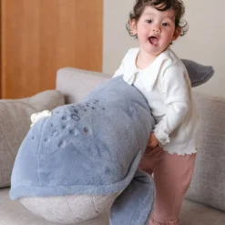 Ride-On Whale Pouf><noscript><img width=