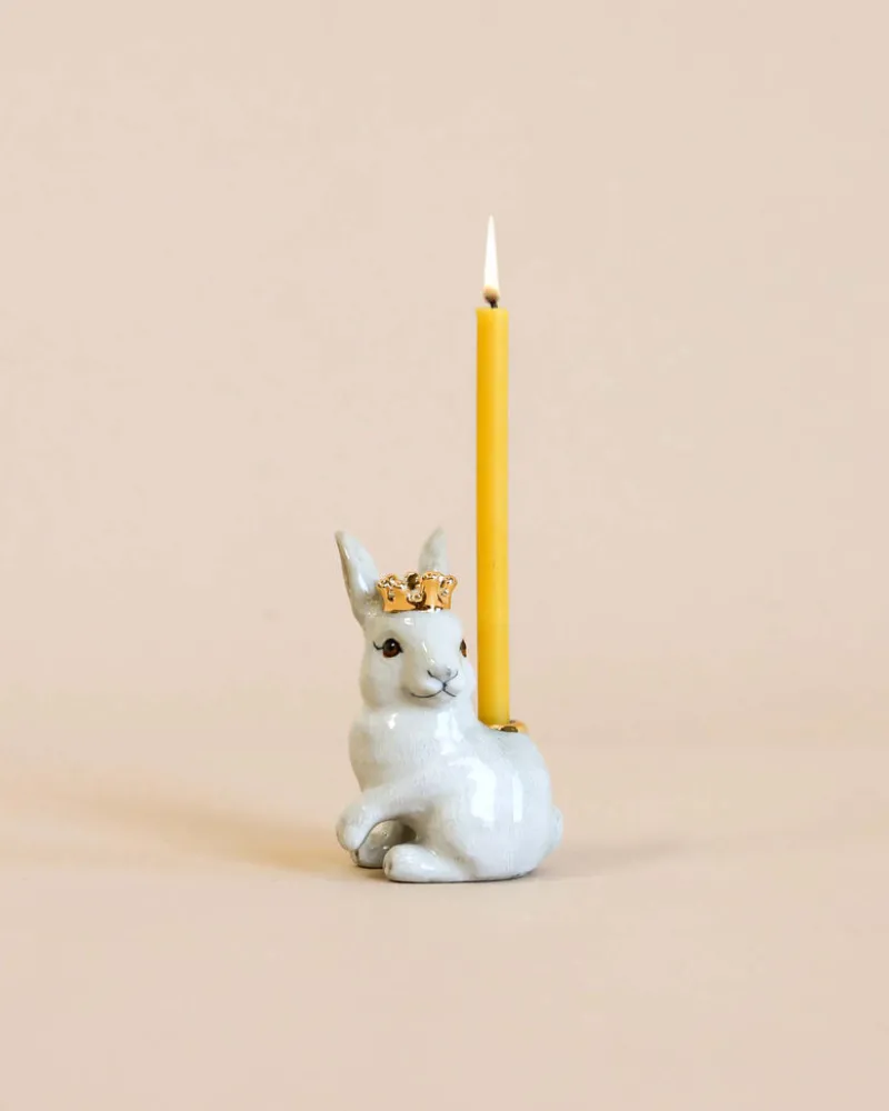 Royal White Rabbit Cake Topper>Camp Hollow Hot