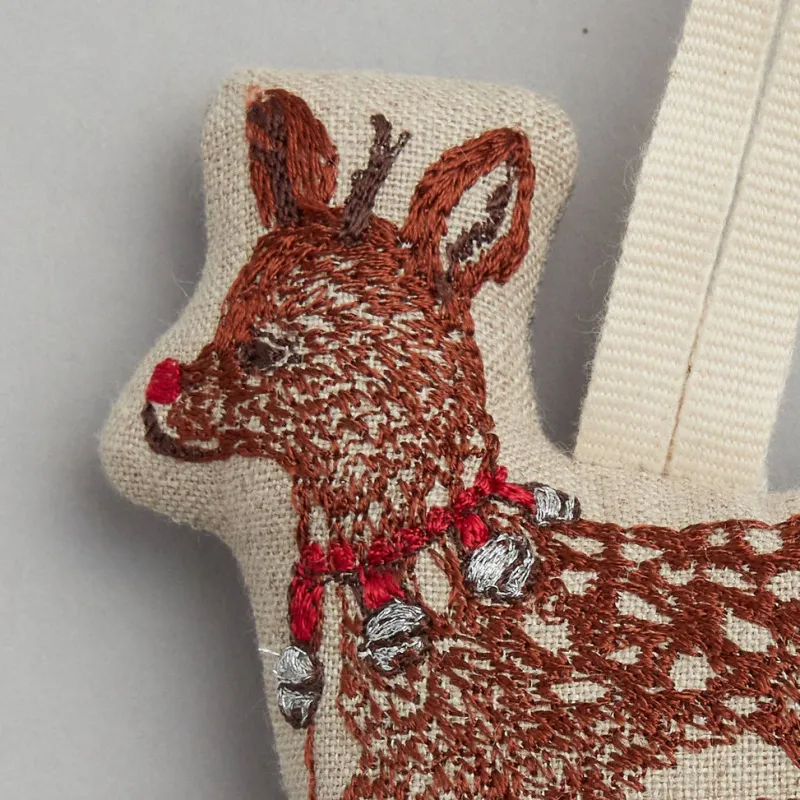 Rudolph Ornament>Coral & Tusk Best