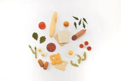 Handmade Wooden Breakfast Set><noscript><img width=