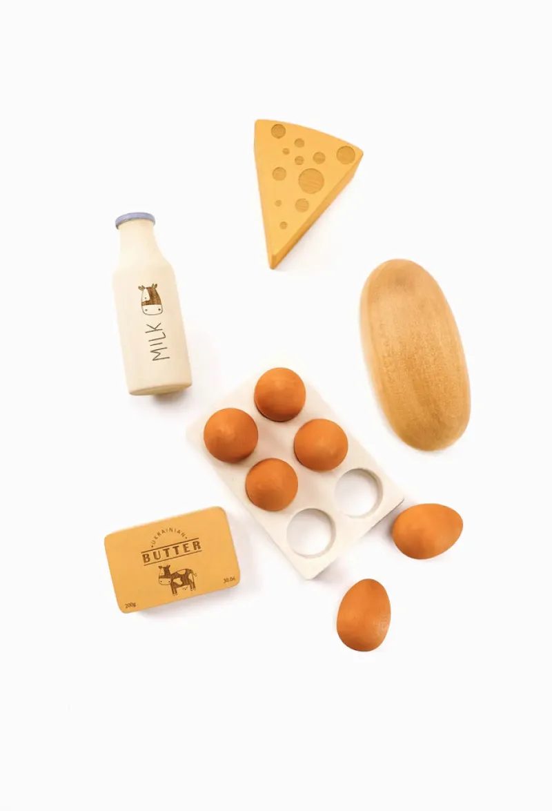 Handmade Wooden Dairy Set>SABO concept Discount