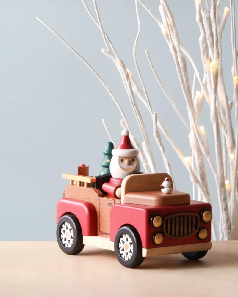 Santa-mobile Music Box>Wooderful Life Fashion