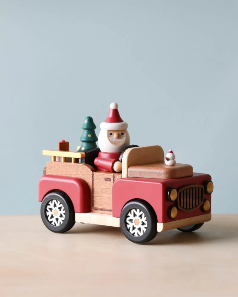 Santa-mobile Music Box>Wooderful Life Fashion