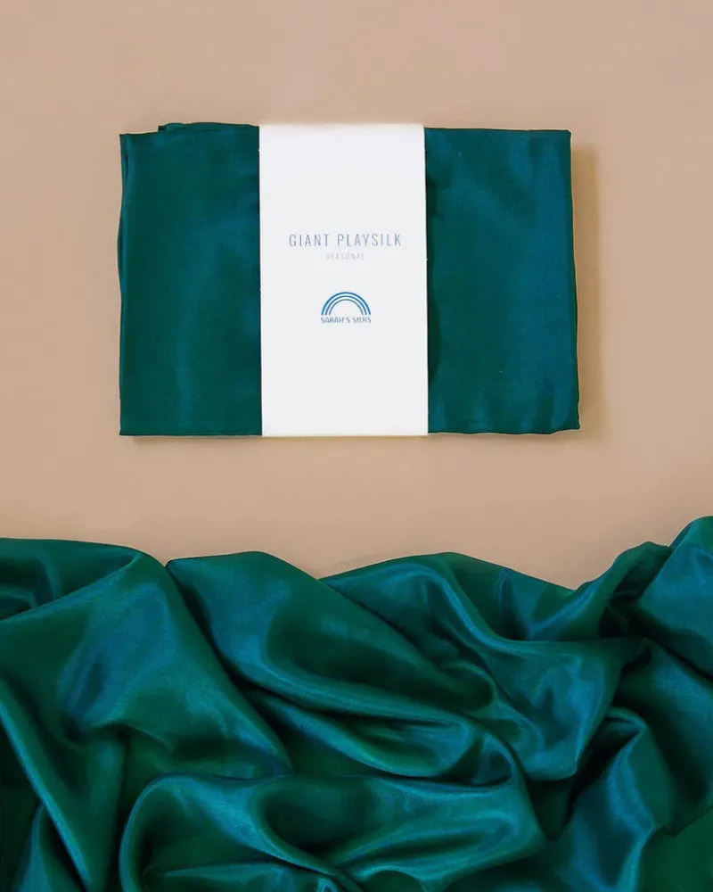 Sarah's Silk Giant Evergreen Playsilk>Sarah’s Silks Online