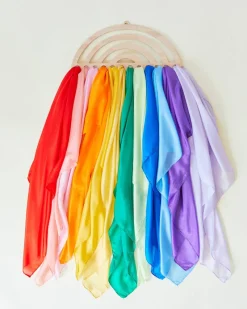 Sarah's Silk Large Playsilk Display - Rainbow>Sarah’s Silks Best