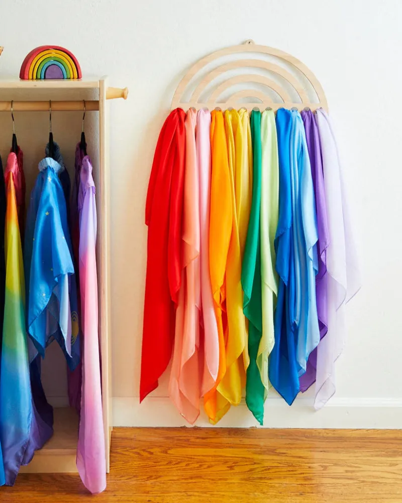 Sarah's Silk Large Playsilk Display - Rainbow>Sarah’s Silks Best