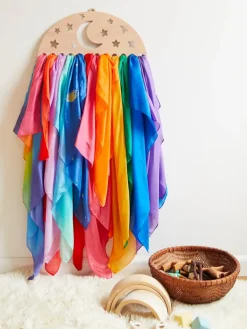 Large Star Playsilk Display>Sarah's Silk Fashion