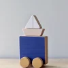 Sea & Boat Push Toy>The Wandering Workshop New