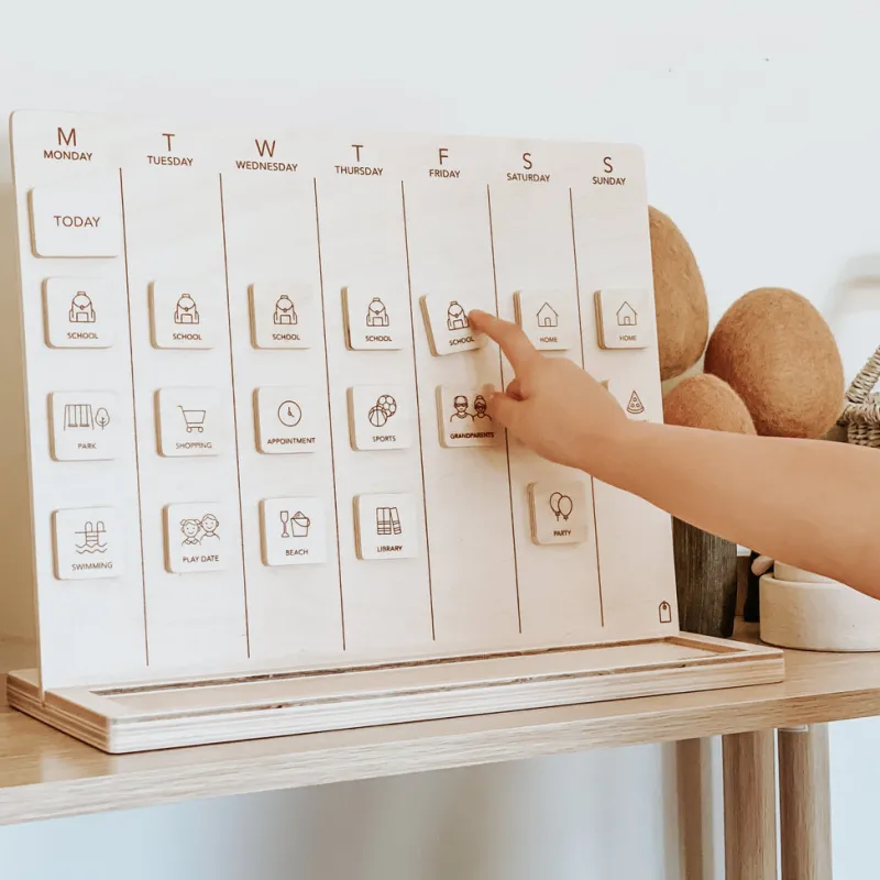 | Magnetic Agenda Calendar>Second Scout Hot