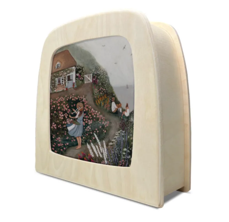 Silhouette Only - Rose Cottage Silhouette for Lamp>Toverlux Sale