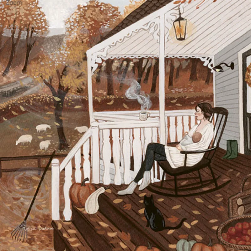 Silhouette Only - Autumn Breath for Lamp>Toverlux Best