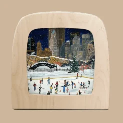 Silhouette Only - Christmas in New York for Lamp>Toverlux Fashion